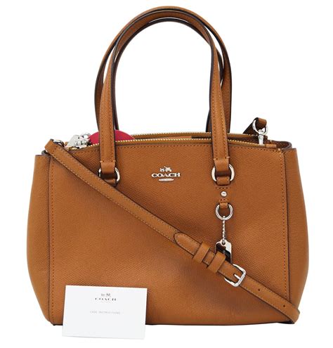 coach leather crossbody shoulder bag